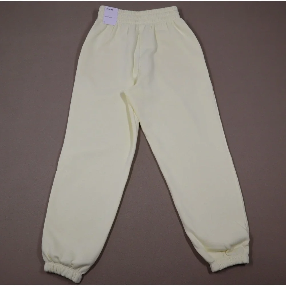 Nike Girls' Club Fleece Pants - Cream - Size M‎